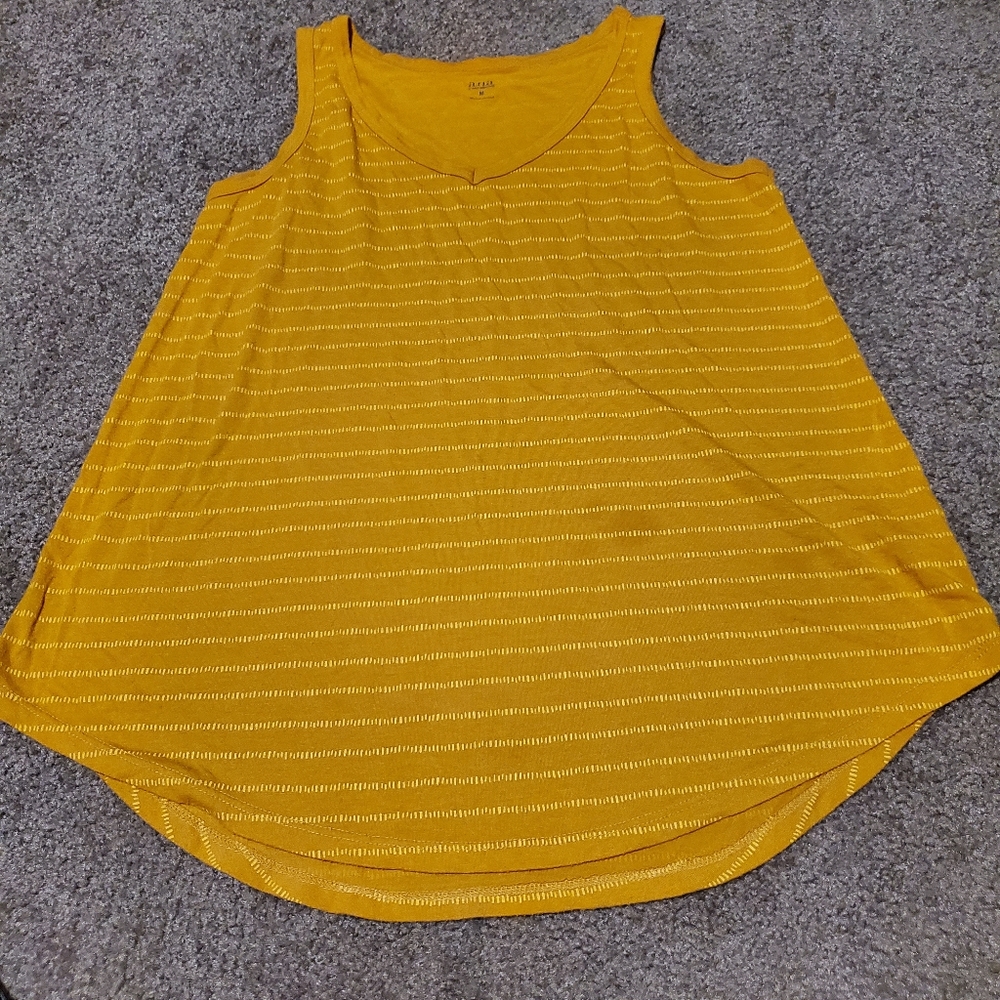 Yellow tank top